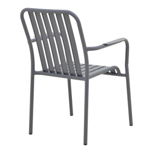 Set 7 bucati masa si scaune gradina, Heven Vista, Antracit, 80x150x72 cm - Img 4
