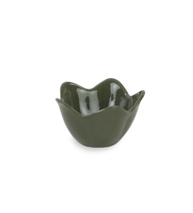 Set boluri ceramice (6 bucati) Macd700 Verde inchis 11.8x11.8x7.5 cm - Img 2