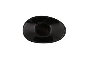 Set boluri de sos din ceramica (6 bucati) Mayd200 Negru 12x7.9x3 cm - Img 6