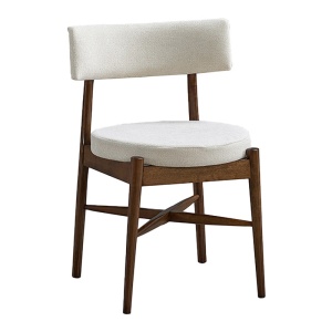 Set masa si scaune 7 buc Eleganza-Raudi Nuc 180x99x75.8 cm - Img 2