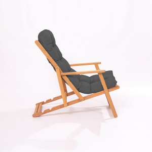 Set masa si scaune de gradina (3 piese) My007 Gri 40x40x40 cm - Img 2