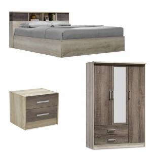 Set mobila dormitor pentru elevi DreamCatcher 2, 3 bucati Castillo - Toro