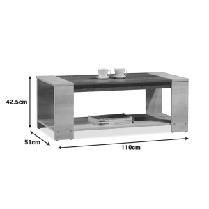 Set mobilier sufragerie 2 buc Atmos Albastru deschis 175x97x74 cm - Img 7