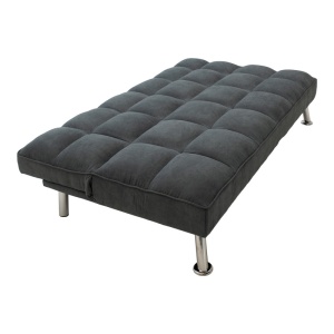 Set mobilier sufragerie 2 buc Vibe Gri inchis 189x110x82 cm - Img 3
