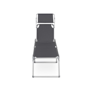Sezlong Songmics Gri 65x200x48 cm - Img 2