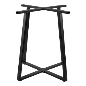 Suport blat masa, Mulbe I, Negru, 50x50x90 cm - Img 2