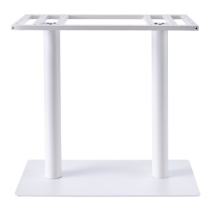Suport blat masa, Soign, Alb, 40x80x108 cm - Img 2