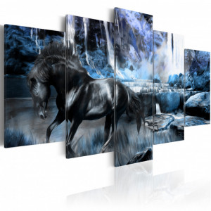 Tablou - Azure waterfall 200x100 cm
