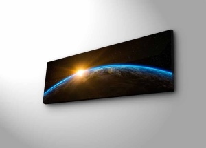 Tablou cu LED 3090NASA Multicolor 30x90x3 cm - Img 4