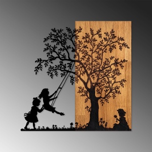 Tablou din lemn si metal The Nuc 58x59 cm - Img 4