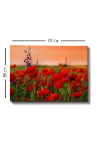 Tablou Kanvas Multicolor 50x70x3 cm - Img 3