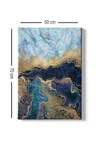 Tablou Kanvas Multicolor 50x70x3 cm - Img 3