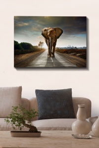 Tablou Kanvas Multicolor 70x100 cm - Img 2