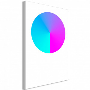 Tablou - Neon Gradient (1 Part) Vertical 60x90 cm