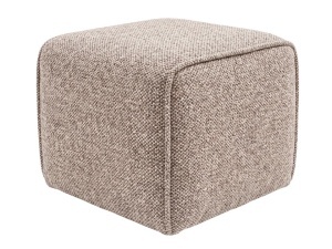 Taburet HOLLIS V2, Gri, 50x41x50 cm