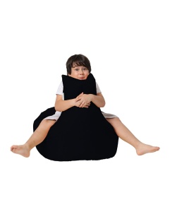 Taburet puf beanbag de gradina Baton Negru - Img 7