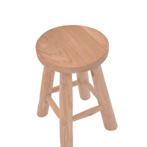 Taburet Verenity Boho Pako World Natural 30x30x45 cm - Img 3