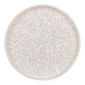 Tava decorativa, Bej, 40x40x3.5 cm