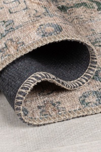 Traversa Beau Floral Verde 60x230 cm, Flair Rugs - Img 4