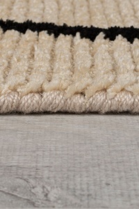 Traversa Theo Circular Knit Crem 80x300 cm, Flair Rugs - Img 3