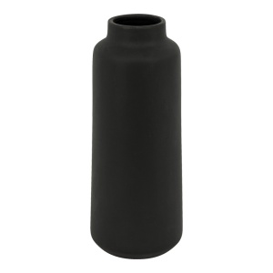 Vaza ceramica Bender, Pako World, Negru, 12x12x30 cm