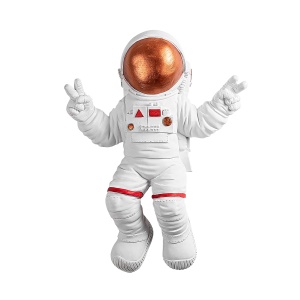 Accesoriu decorativ de perete Yak-001 Astronaut Caramiziu 35x47x10 cm - Img 9