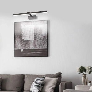 Aplica LED Debiwen Negru 60x10x6 cm - Img 2