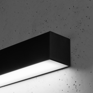 Aplica LED Pinne Negru 4000K 67x6x6 cm - Img 5