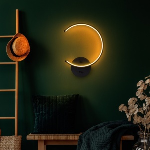 Aplica Moon - 13328 Negru - Img 2