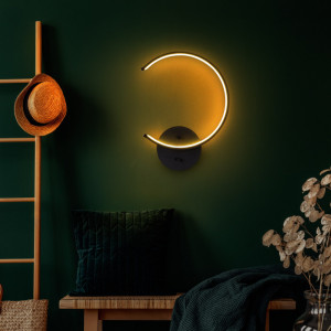 Aplica Moon - 13328 Negru - Img 2