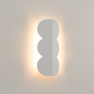 Aplica perete Biscuit Alb 16.3x5.8x33.6 cm - Img 3