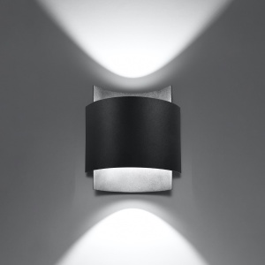 Aplica perete Impact Negru 22x11x23 cm - Img 3