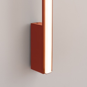 Aplica perete LED Lagom 120 Rosu 3000K 4x7x118.5 cm - Img 3