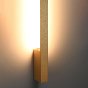 Aplica perete LED Sappo Auriu 3000K 4x6.5x150 cm - Img 4