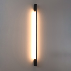 Aplica perete LED Sappo Negru 3000K 4x6.5x150 cm - Img 3