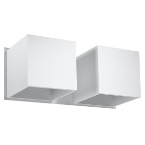 Aplica perete Quad Alb 26x12x11 cm