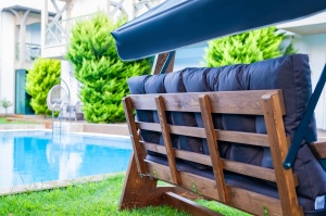 Balansoar cu 3 locuri Viva 2200 Antracit 220x100x175 cm - Img 4