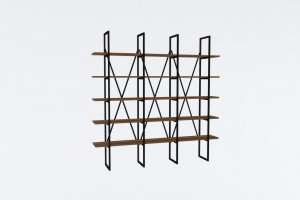 Biblioteca Beylerbe Walnut-Negru - Img 3