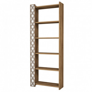 Biblioteca City - Walnut, Alb - Img 3