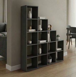 Biblioteca, Scala, Antracit, 29x129.5x129.5 cm