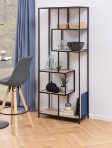 Biblioteca Seaford V3, Natural, 185x77x35 cm - Img 2