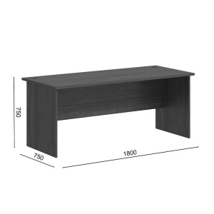 Birou Fesialo, Nuc, 180x75x75 cm - Img 7