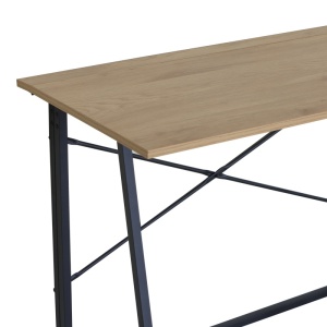 Birou pliabil, Siklo, Negru, 46x100x75.5 cm - Img 3