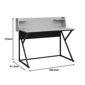 Birou, Spaco, Natural, 61.5x123x100.5 cm - Img 4