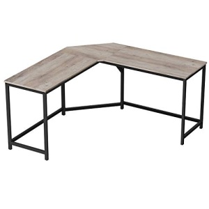 Birou, Vasagle, Negru, 149x149x75 cm - Img 2