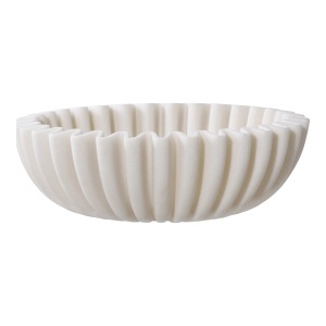 Bol decorativ, Bej, 20x20x6.5 cm - Img 5