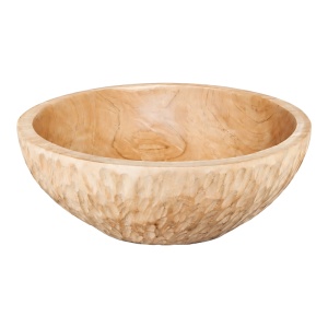 Bol decorativ Feldo, Natural, 30x30x10 cm - Img 2