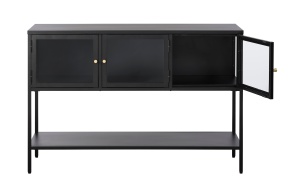 Bufet CARMEL, Negru, 40x88x132 cm - Img 3