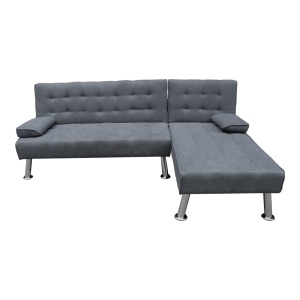 Canapea coltar Brisk Gri inchis 200x146x75 cm - Img 3