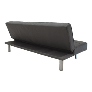 Canapea extensibila 3 locuri Travis cu tesatura gri inchis 175x83x38+ cm - Img 7